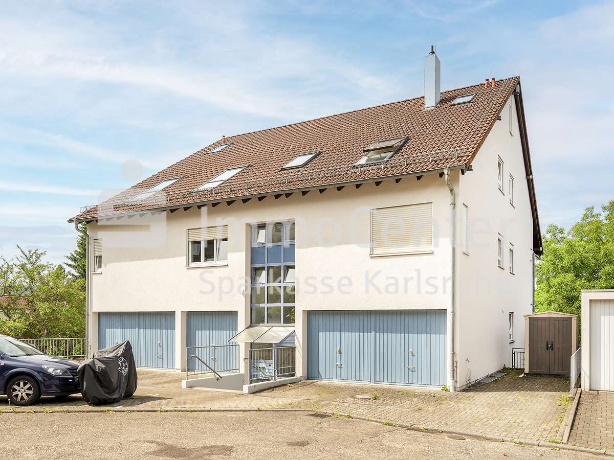 Außenansicht Außenansicht - Etagenwohnung in 76327 Pfinztal mit 57m² kaufen