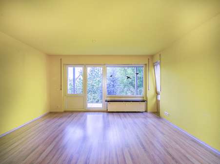 Wohnzimmer Ansicht 1 Wohnzimmer Ansicht 1 - Etagenwohnung in 76327 Pfinztal mit 57m² kaufen