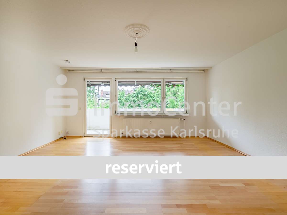 Wohnzimmer Wohnzimmer - Etagenwohnung in 76133 Karlsruhe / Innenstadt-West mit 81m² kaufen
