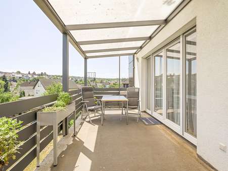 Balkon Balkon - Zweifamilienhaus in 76307 Karlsbad mit 230m² kaufen