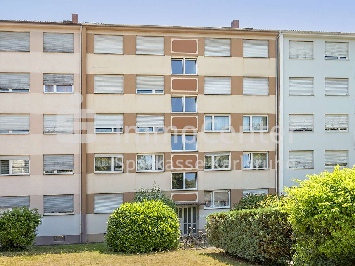Ansicht Vorderseite Ansicht Vorderseite - Etagenwohnung in 76139 Karlsruhe mit 75m² kaufen