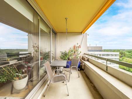 Balkon - Maisonette-Wohnung in 76199 Karlsruhe / Rüppurr mit 106m² kaufen