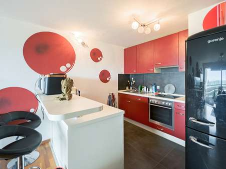 Kochbereich - Maisonette-Wohnung in 76199 Karlsruhe / Rüppurr mit 106m² kaufen