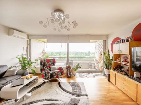 Wohnbereich Ansicht 1 - Maisonette-Wohnung in 76199 Karlsruhe / Rüppurr mit 106m² kaufen