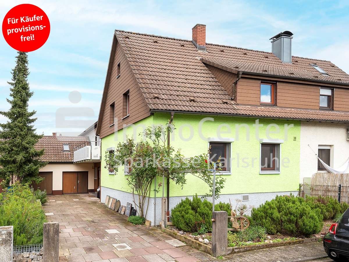 Willkommen Zuhause Willkommen Zuhause - Doppelhaushälfte in 76287 Rheinstetten / Forchheim mit 204m² kaufen