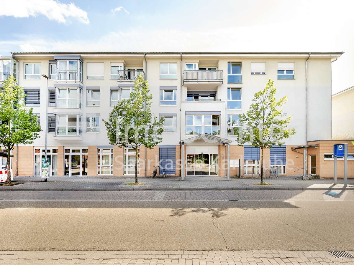 Außenansicht Außenansicht - Appartement in 76275 Ettlingen mit 35m² als Kapitalanlage kaufen