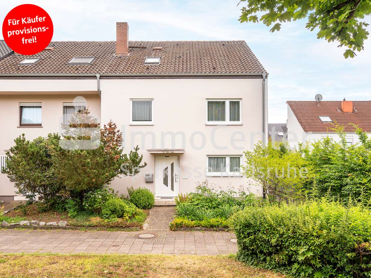 Außenansicht Außenansicht - Reihenhaus in 76189 Karlsruhe / Daxlanden mit 153m² kaufen