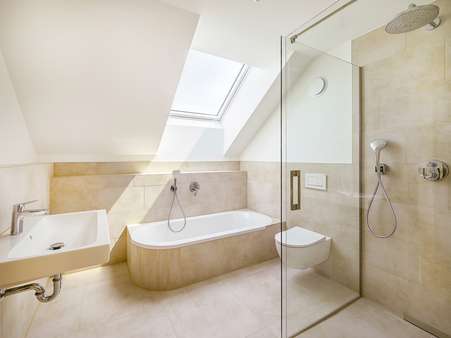 Badezimmer Badezimmer - Zweifamilienhaus in 76316 Malsch mit 222m² kaufen