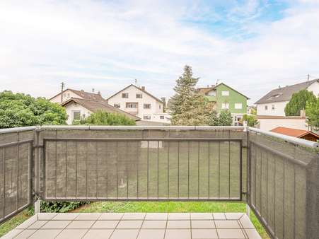 Balkon Balkon - Maisonette-Wohnung in 76661 Philippsburg / Rheinsheim mit 57m² kaufen