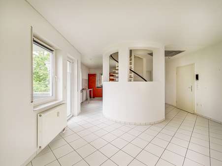 Wohnbereich Ansicht 1 Wohnbereich Ansicht 1 - Maisonette-Wohnung in 76661 Philippsburg / Rheinsheim mit 57m² kaufen