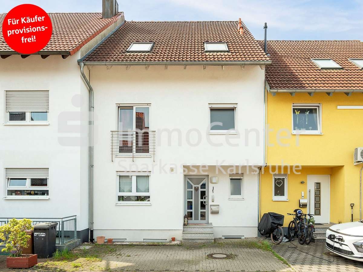 Frontansicht Frontansicht - Reihenhaus in 76297 Stutensee / Spöck mit 188m² kaufen