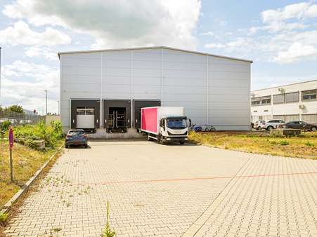 Ansicht neue Lagerhalle - Lager mit Freifläche in 76646 Bruchsal mit 0m² kaufen