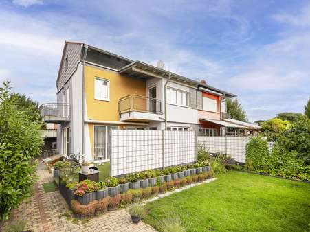 Garten - Doppelhaushälfte in 68794 Oberhausen-Rheinhausen mit 130m² kaufen