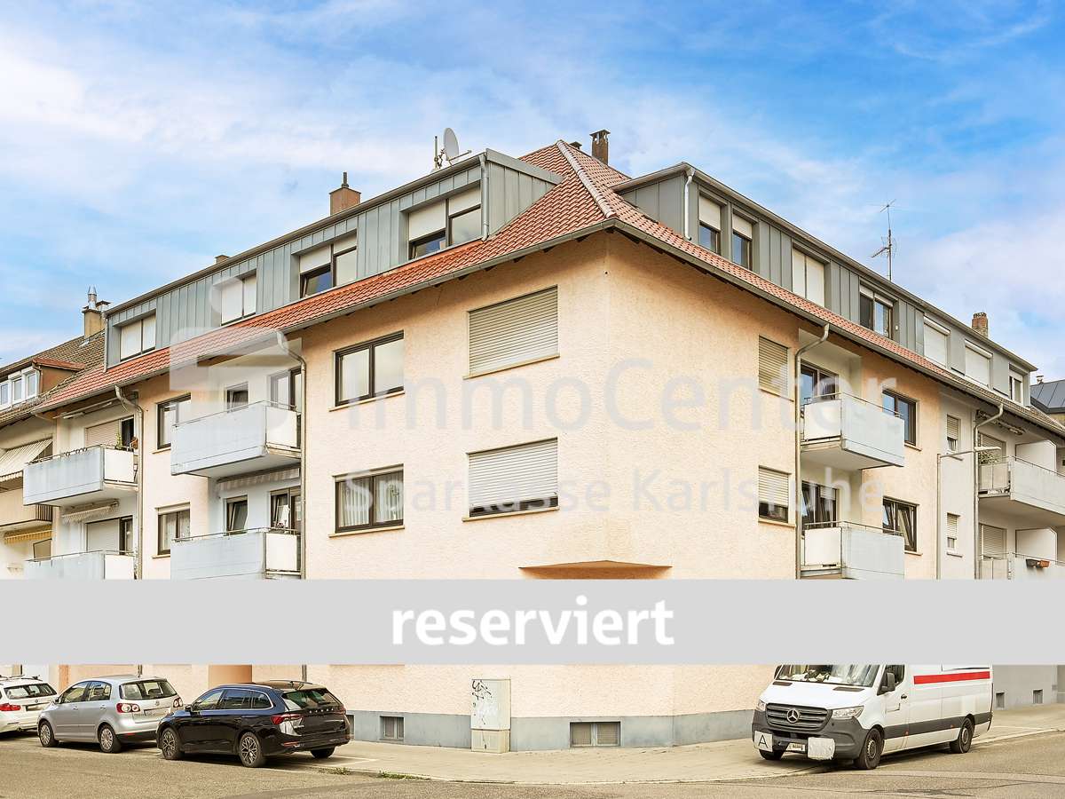 Außenansicht - Etagenwohnung in 76227 Karlsruhe / Durlach mit 51m² kaufen