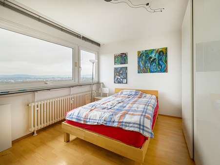 Schlafzimmer - Etagenwohnung in 76139 Karlsruhe / Waldstadt mit 57m² kaufen