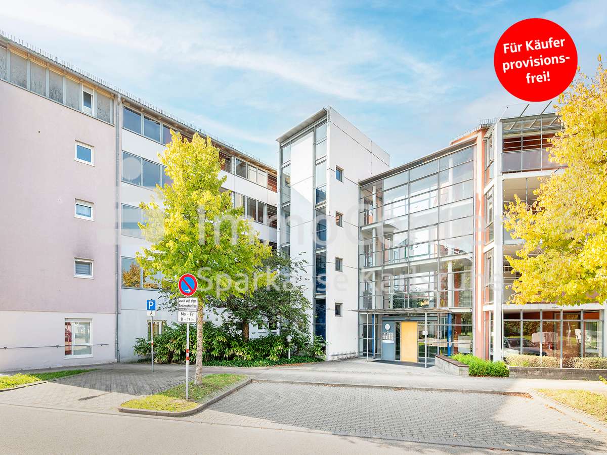 Außenansicht  - Etagenwohnung in 76189 Karlsruhe / Oberreut mit 65m² kaufen