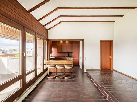 Wohnbereich Ansicht 1  4 3 - Etagenwohnung in 76133 Karlruhe-Innenstadt mit 69m² kaufen