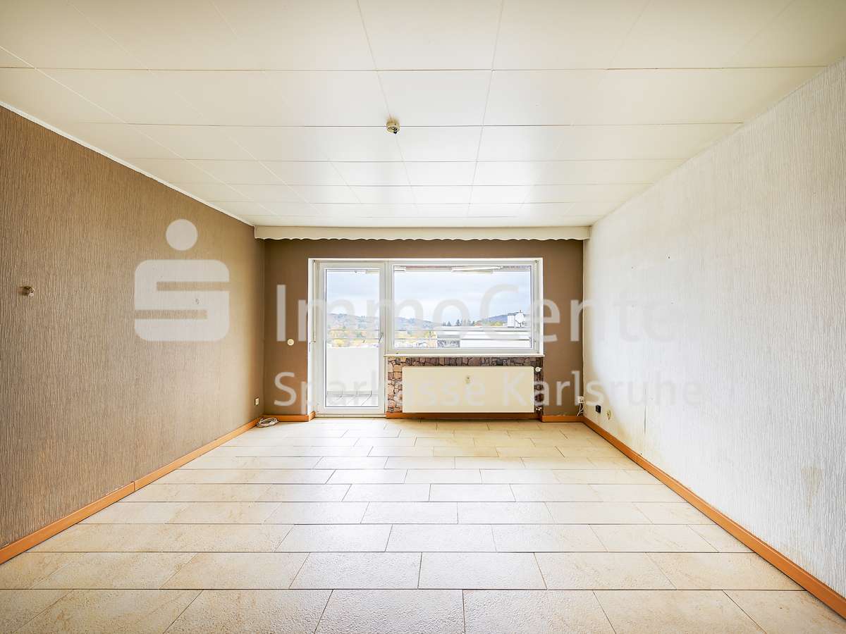 Wohnzimmer  - Etagenwohnung in 76337 Waldbronn / Reichenbach mit 80m² kaufen