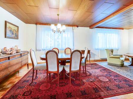 Wohnzimmer Ansicht 1 - Einfamilienhaus in 76149 Karlsruhe / Neureut mit 132m² kaufen