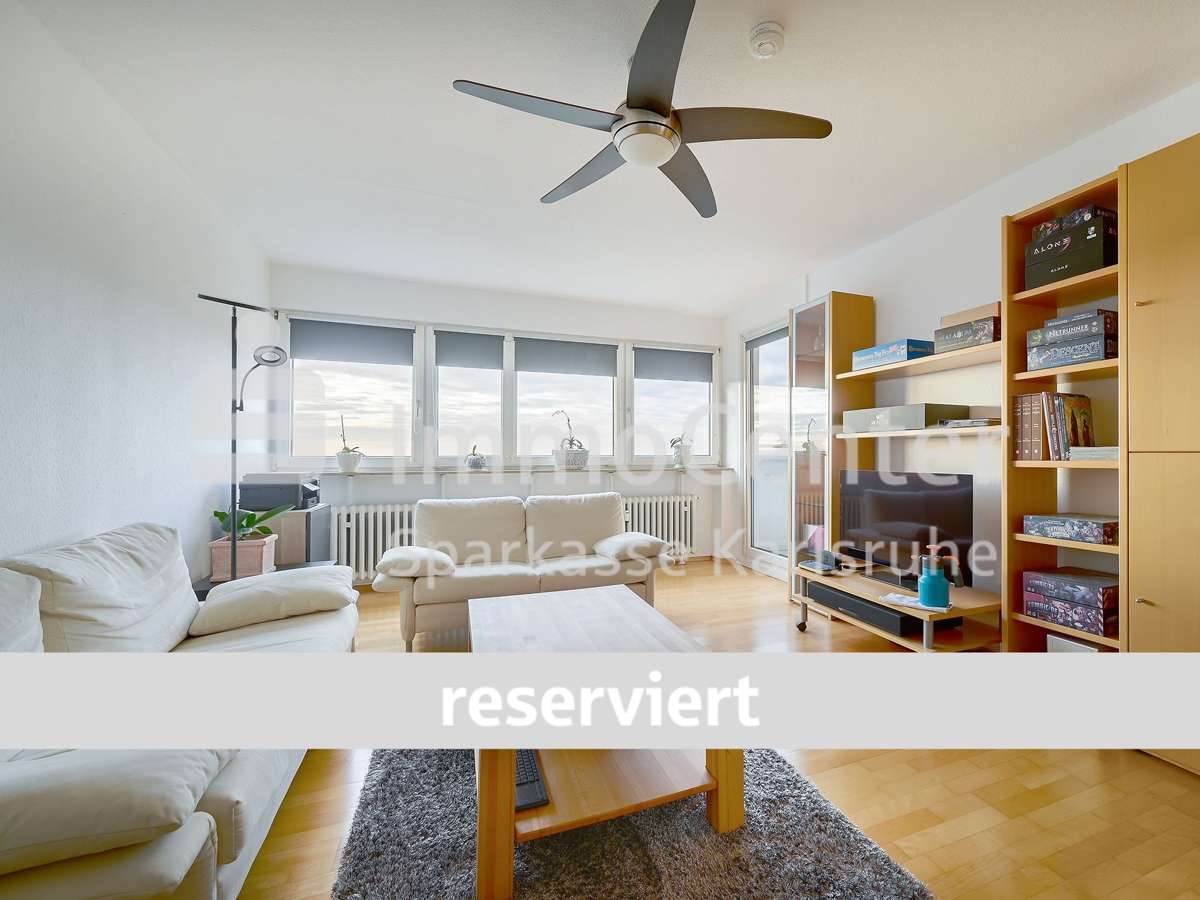 RESERVIERT - Etagenwohnung in 76139 Karlsruhe / Waldstadt mit 82m² kaufen
