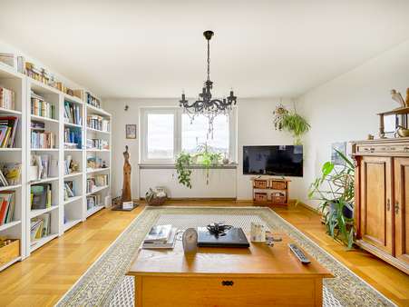 Wohnzimmer Ansicht 1 Wohnzimmer Ansicht 1 - Etagenwohnung in 76139 Karlsruhe / Waldstadt mit 88m² kaufen