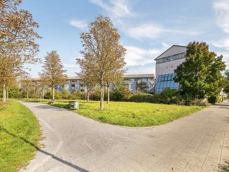 Fassaden im Grünen - Etagenwohnung in 76189 Karlsruhe / Oberreut mit 45m² kaufen