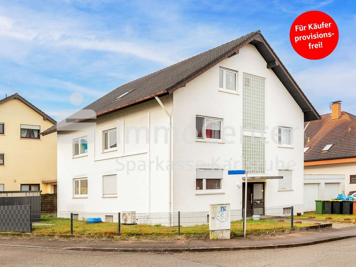 Ansicht - Etagenwohnung in 76467 Bietigheim mit 68m² kaufen