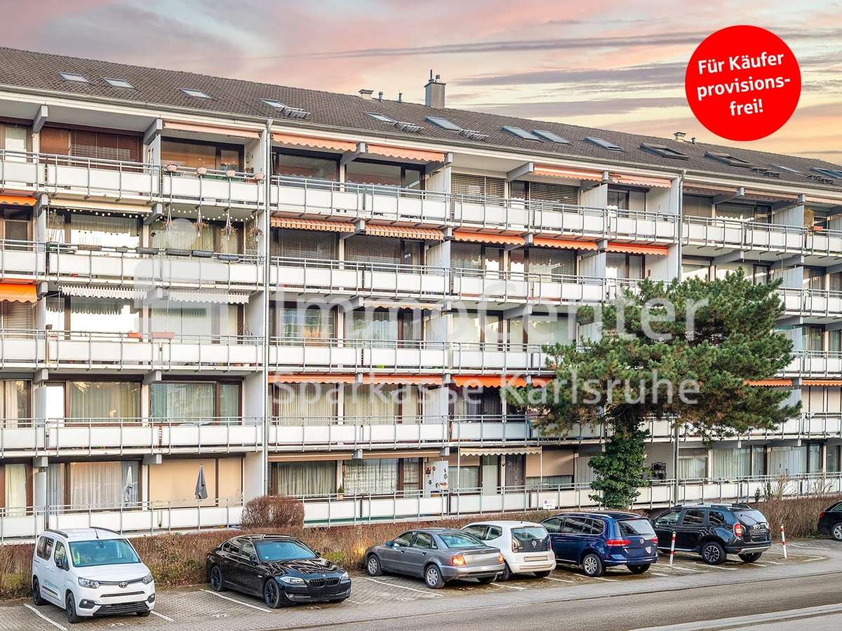 Frontansicht - Etagenwohnung in 76297 Stutensee / Büchig mit 97m² kaufen