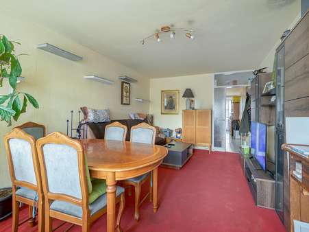 Wohnzimmer Ansicht 2 - Etagenwohnung in 76297 Stutensee / Büchig mit 97m² kaufen