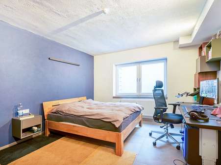 Schlafzimmer - Souterrain-Wohnung in 76275 Ettlingen / Oberweier mit 57m² kaufen