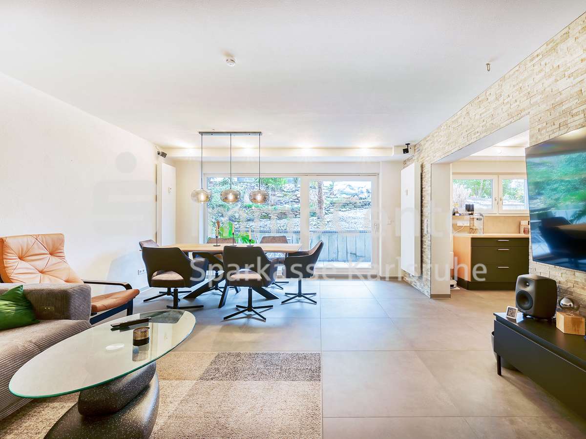 Willkommen Zuhause - Souterrain-Wohnung in 76275 Ettlingen / Oberweier mit 57m² kaufen