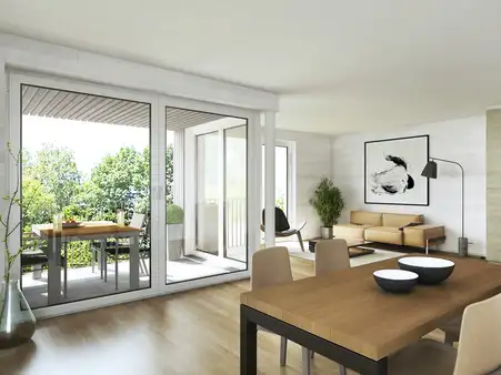 Großzügige Wohnung für Familien mit toller Terrasse und Garten