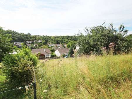 Blick von oben aufs Grundstück - Grundstück in 75438 Knittlingen mit 616m² kaufen