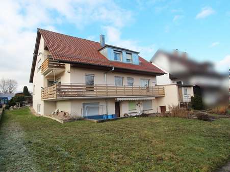 Rückansicht - Zweifamilienhaus in 75015 Bretten mit 207m² kaufen