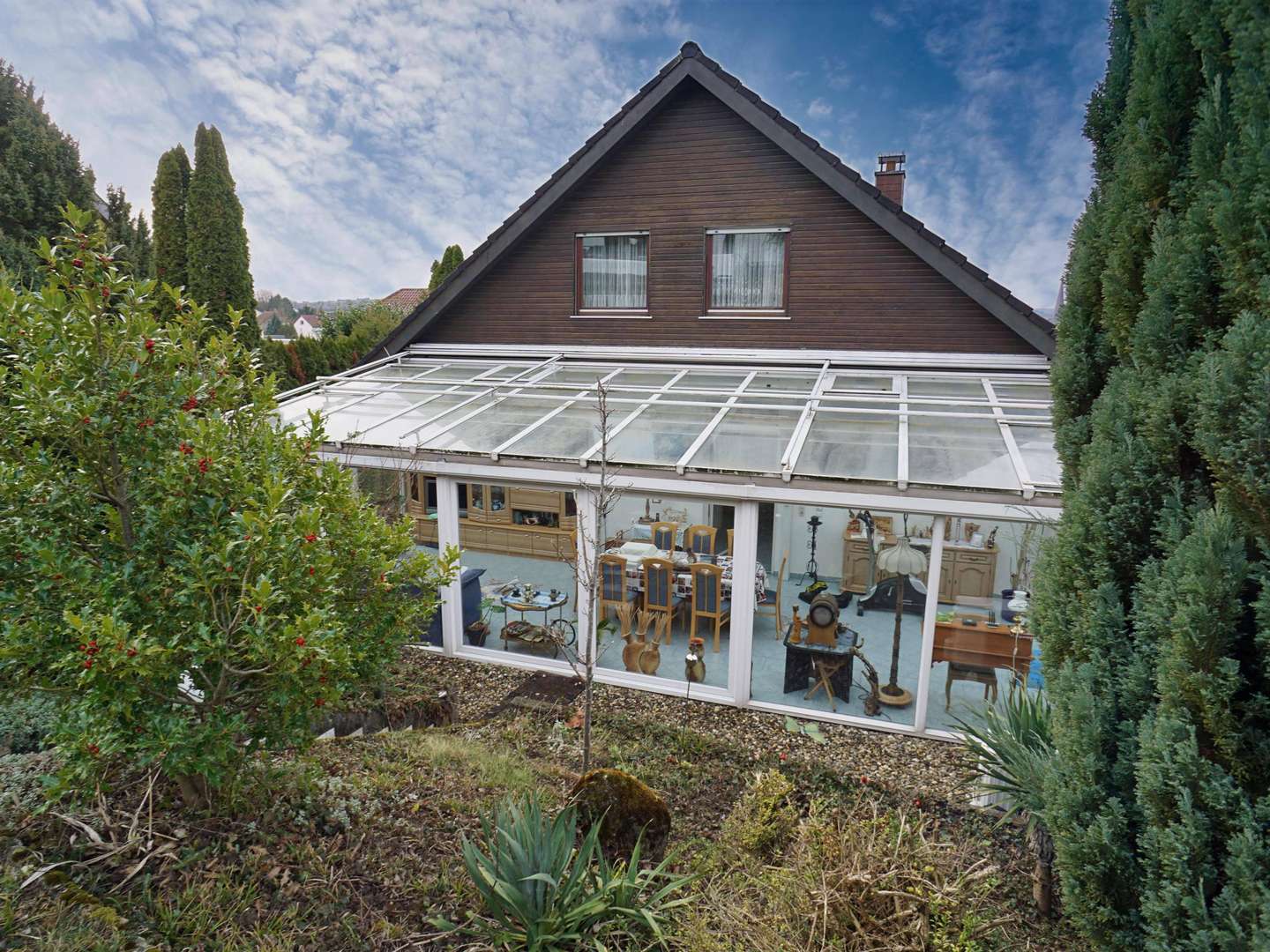 Rückansicht - Einfamilienhaus in 74889 Sinsheim mit 119m² kaufen