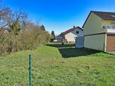 Baugrundstück für eine Doppelhaushälfte in Bad Schönborn, OT Mingolsheim!