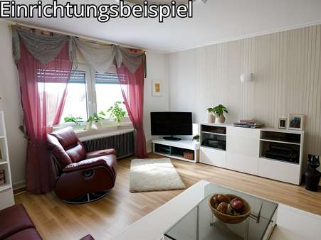 Wohnzimmer - Erdgeschosswohnung in 74889 Sinsheim mit 100m² kaufen