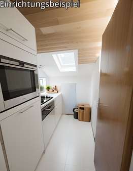 Küche - Dachgeschosswohnung in 75438 Knittlingen mit 46m² mieten