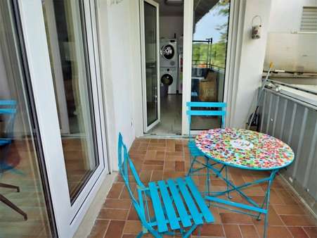 Teilansicht Balkon Teilansicht Balkon - Etagenwohnung in 76694 Forst mit 120m² kaufen