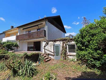 Rückansicht - Doppelhaushälfte in 76689 Karlsdorf-Neuthard mit 125m² kaufen