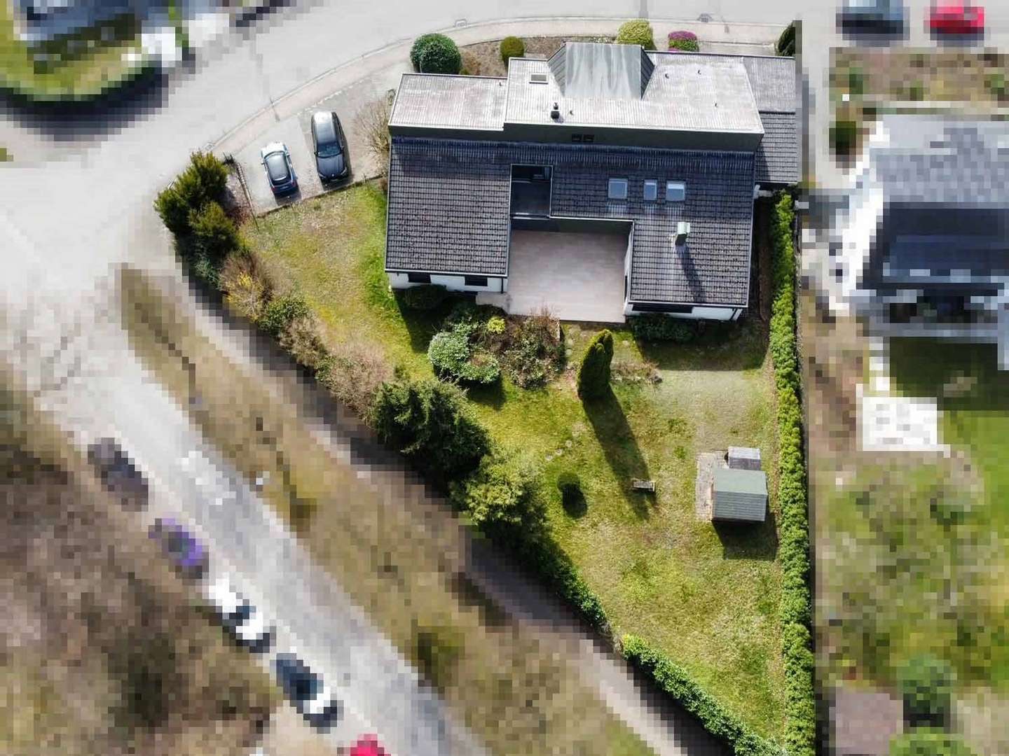 Drohnenansicht Drohnenansicht - Mehrfamilienhaus in 74906 Bad Rappenau mit 218m² kaufen