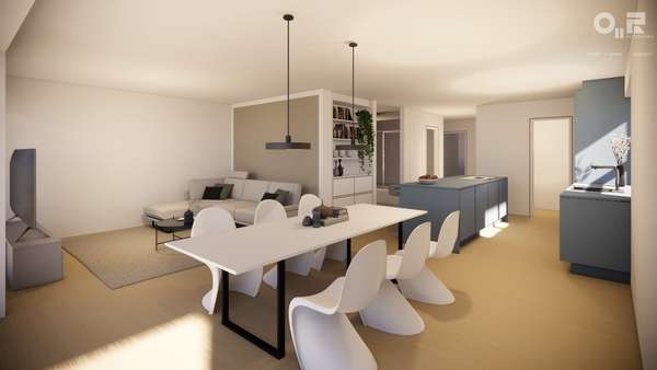 Visualisierung - Erdgeschosswohnung in 74889 Sinsheim mit 115m² kaufen