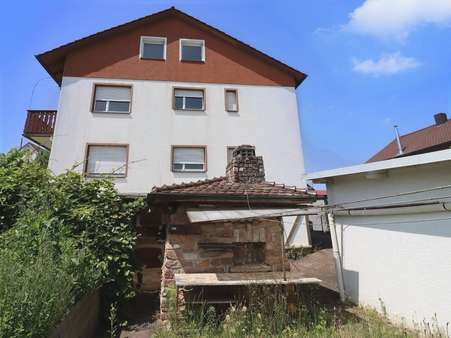 Gartenansicht Gartenansicht - Zweifamilienhaus in 76703 Kraichtal mit 174m² kaufen