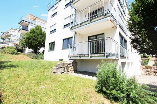 Balkon Balkon - Erdgeschosswohnung in 75015 Bretten mit 96m² kaufen