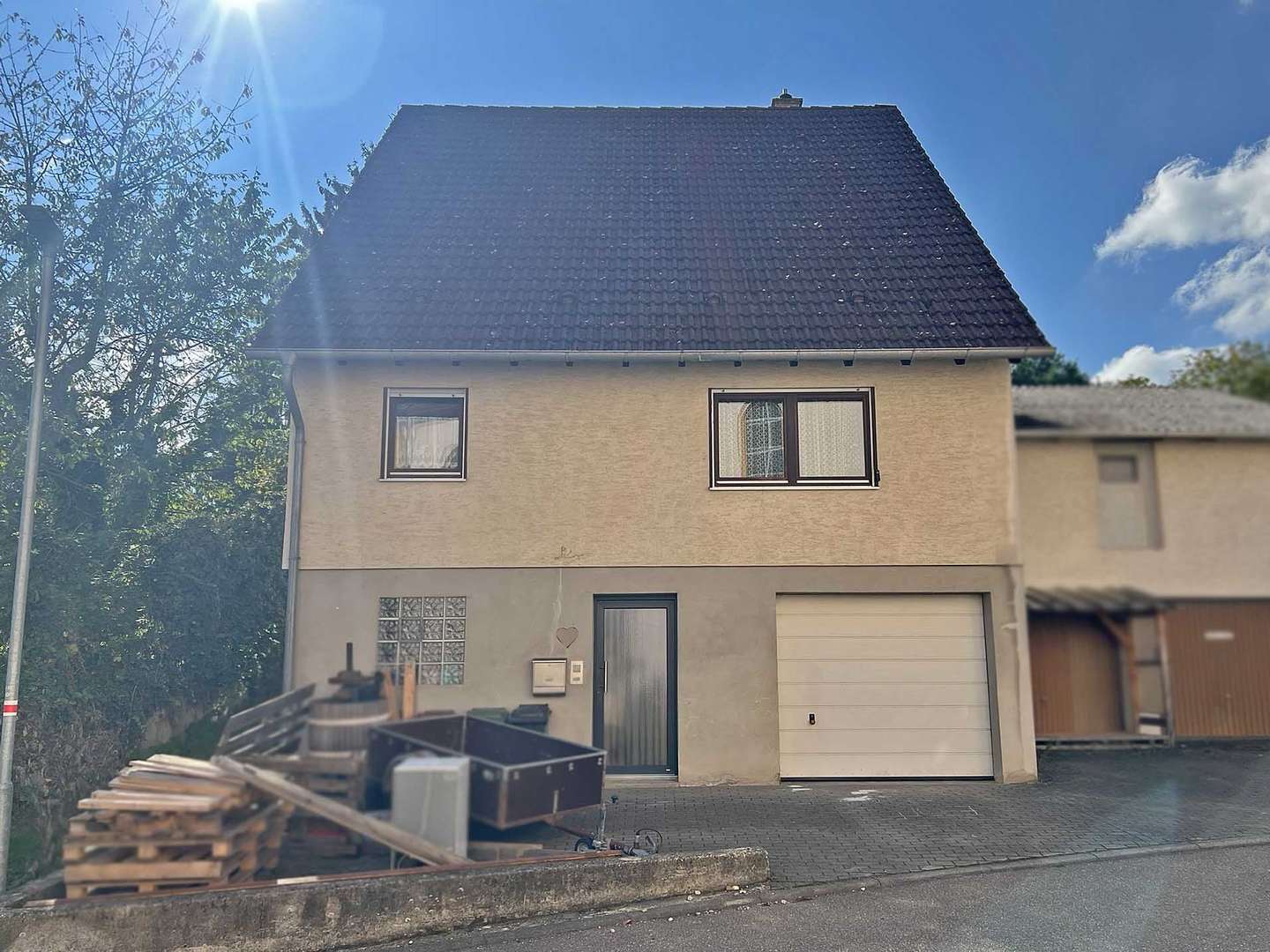 Straßenansicht Straßenansicht - Einfamilienhaus in 74889 Sinsheim mit 74m² kaufen