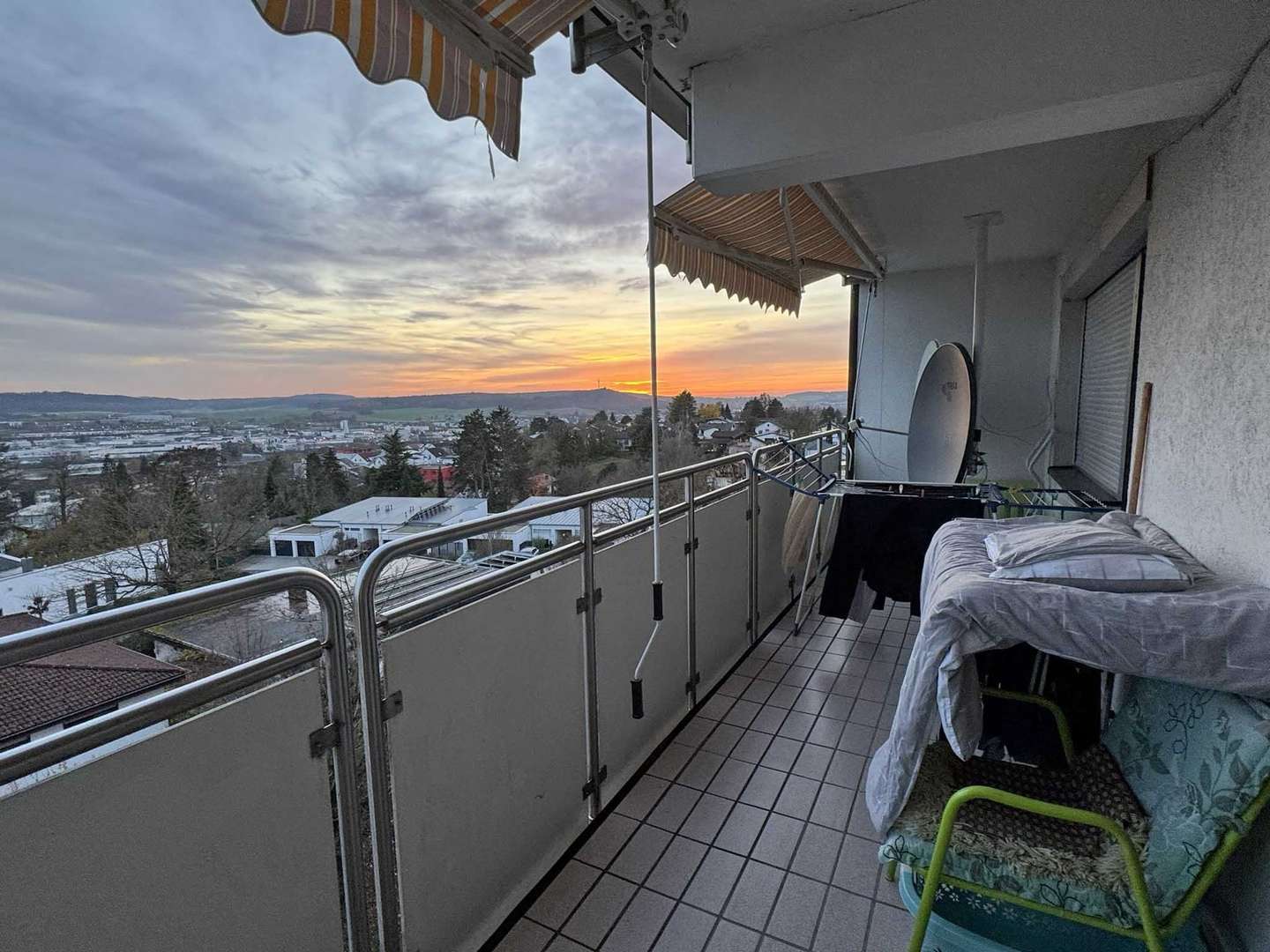 Balkon Balkon - Etagenwohnung in 74889 Sinsheim mit 111m² kaufen