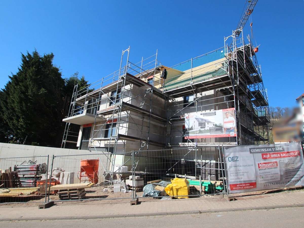 Bauphase März 2025 - Erdgeschosswohnung in 76684 Östringen mit 90m² kaufen