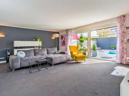Wohnbereich Wohnbereich - Doppelhaushälfte in 76669 Bad Schönborn mit 167m² kaufen