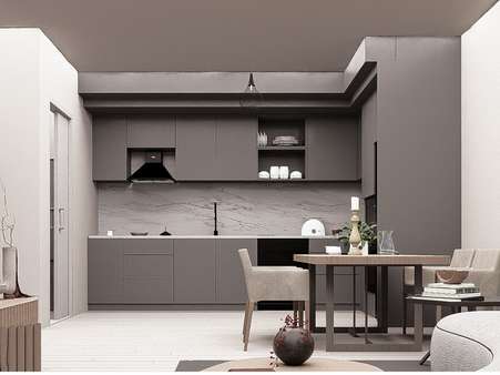 Beispielbild Küche - Etagenwohnung in 75015 Bretten mit 77m² kaufen