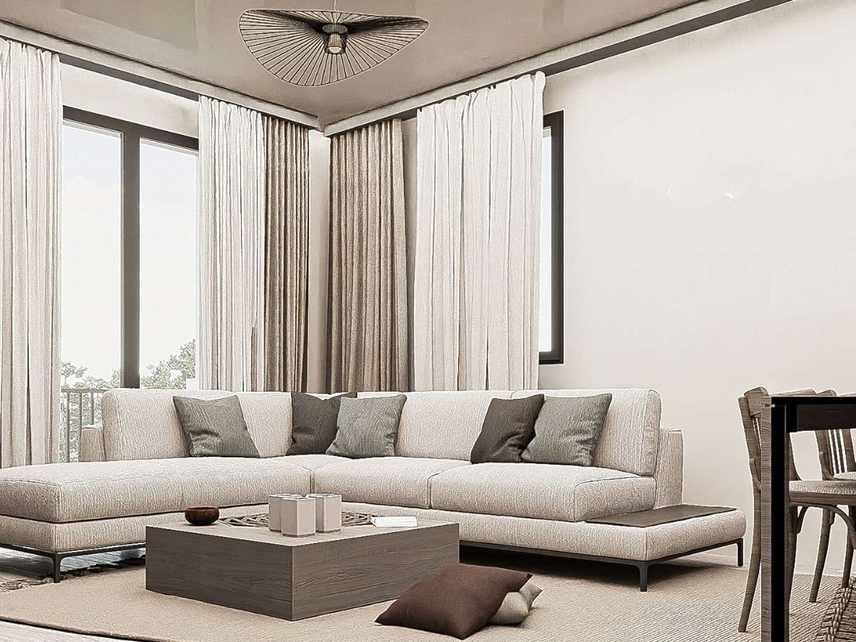 Beispielbild Wohnzimmer Beispielbild Wohnzimmer - Etagenwohnung in 75015 Bretten mit 92m² kaufen